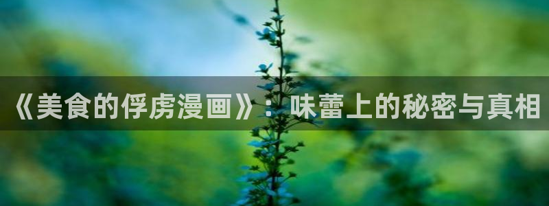 喵趣漫画新：《美食的俘虏漫画》：味蕾上的秘密与真相